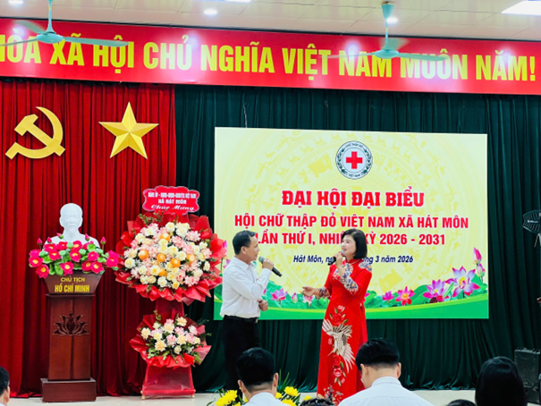 ĐẠI HỘI HỘI CHỮ THẬP ĐỎ XÃ HÁT MÔN LẦN THỨ NHẤT, NHIỆM KỲ 2026-2031- Ảnh 9.