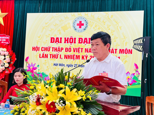 ĐẠI HỘI HỘI CHỮ THẬP ĐỎ XÃ HÁT MÔN LẦN THỨ NHẤT, NHIỆM KỲ 2026-2031- Ảnh 6.