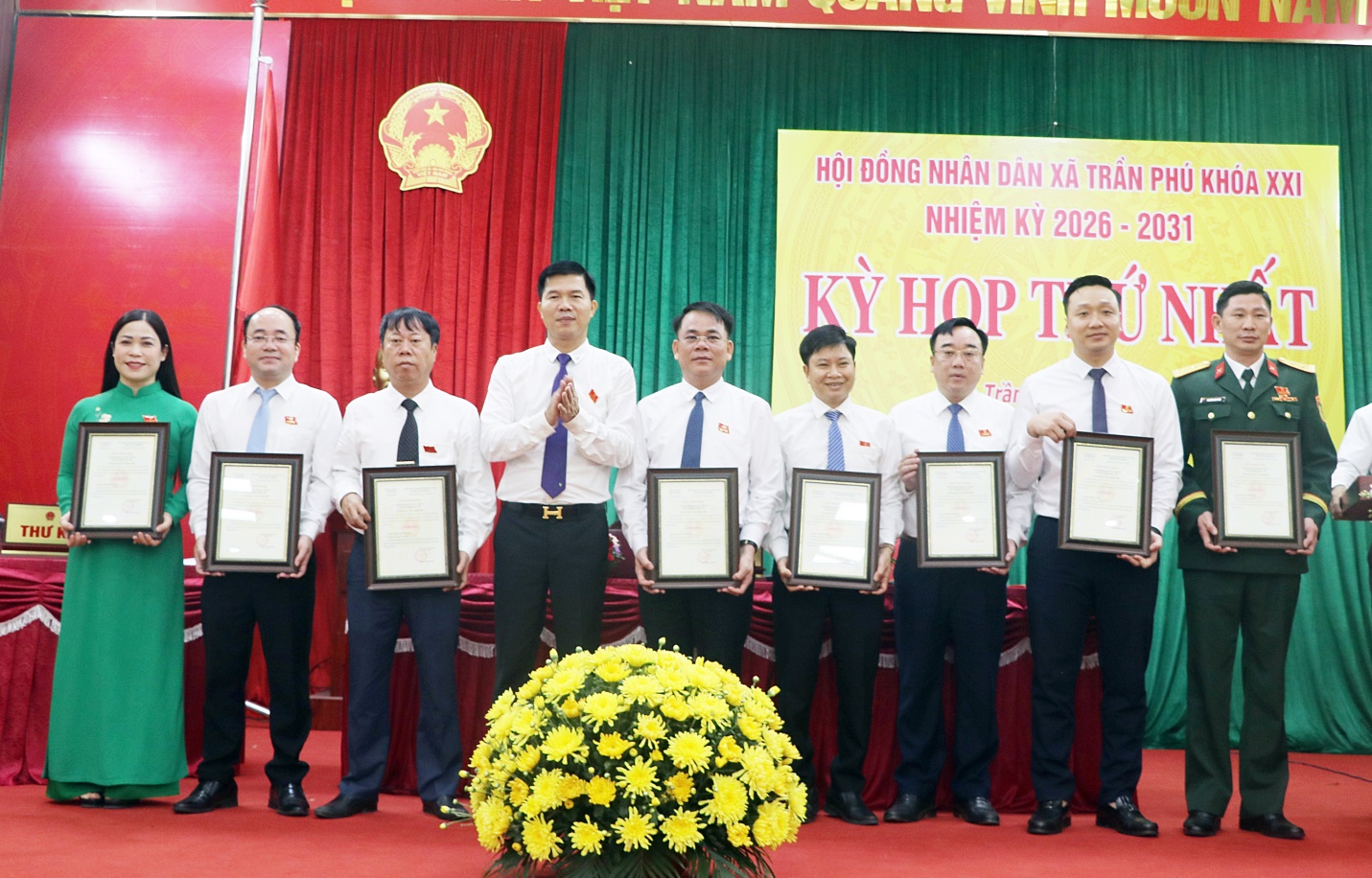 HĐND xã Trần Phú khóa XXI, nhiệm kỳ 2026 – 2031 tổ chức Kỳ họp thứ nhất- Ảnh 4.