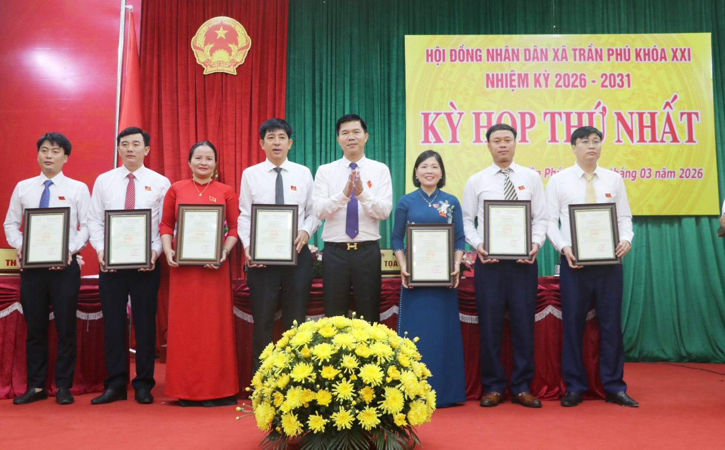 HĐND xã Trần Phú khóa XXI, nhiệm kỳ 2026 – 2031 tổ chức Kỳ họp thứ nhất- Ảnh 5.