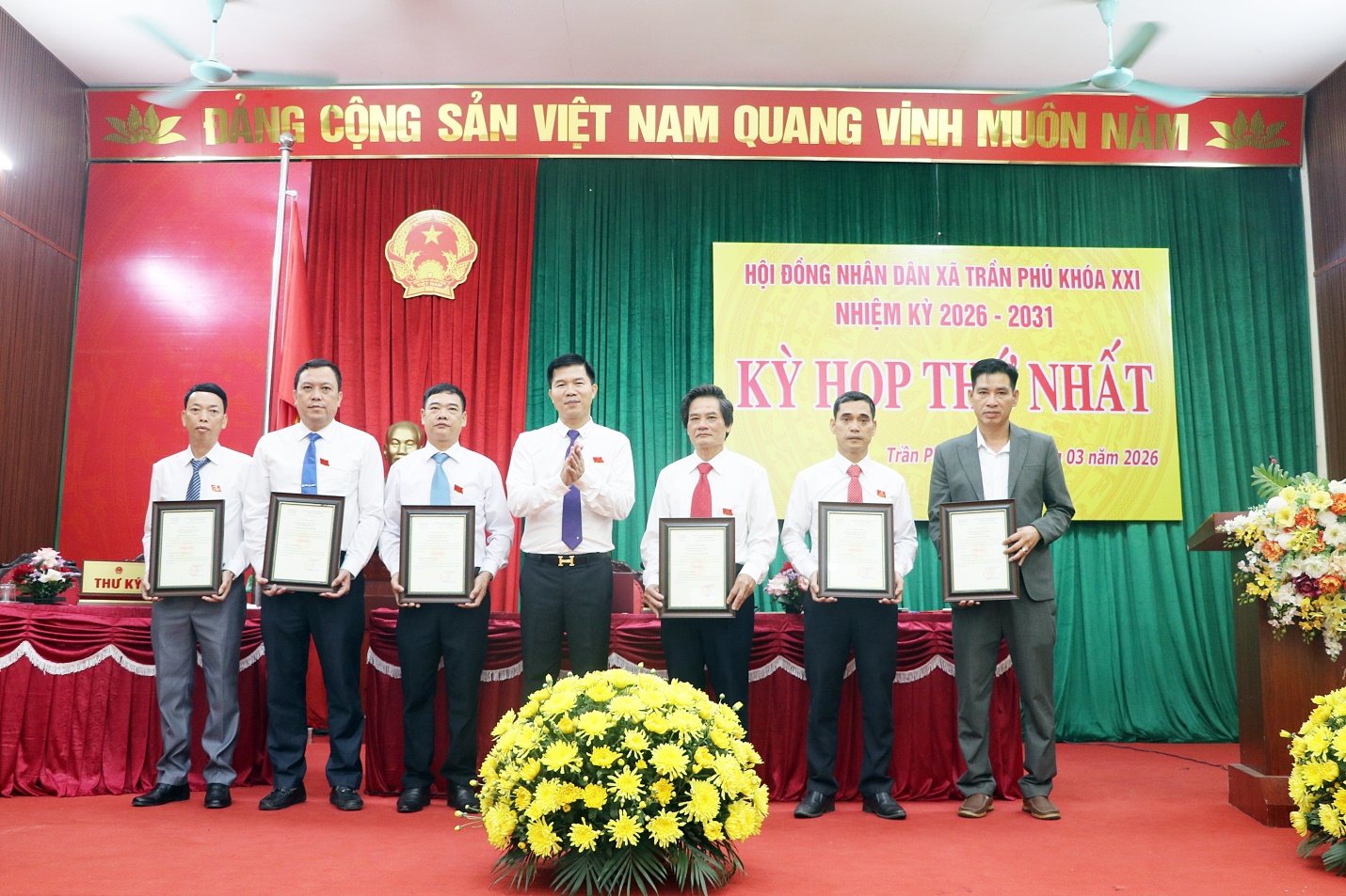 HĐND xã Trần Phú khóa XXI, nhiệm kỳ 2026 – 2031 tổ chức Kỳ họp thứ nhất- Ảnh 6.