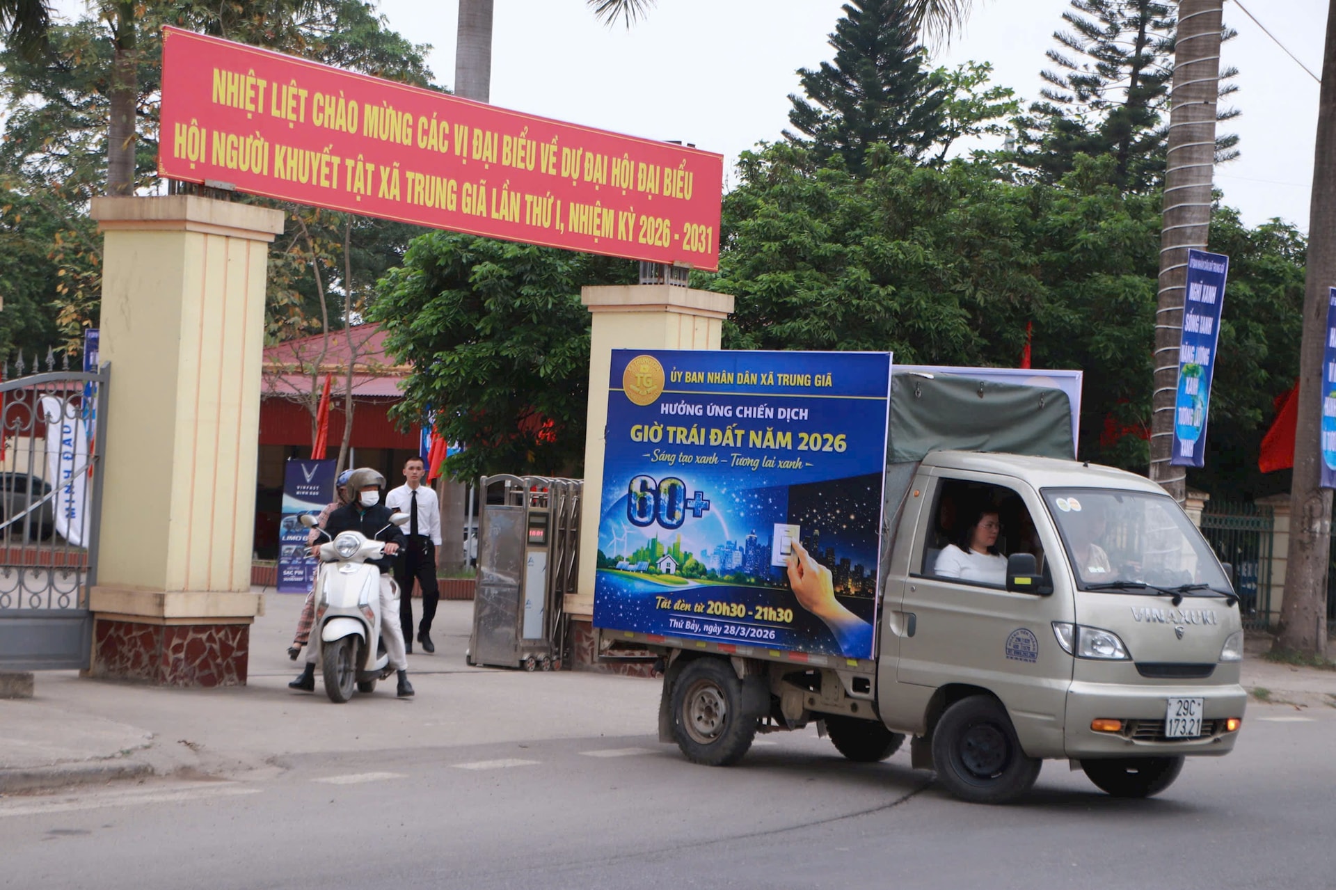 Xã Trung Giã phát động hưởng ứng Giờ Trái đất 2026, lan tỏa thông điệp tiết kiệm năng lượng- Ảnh 3.