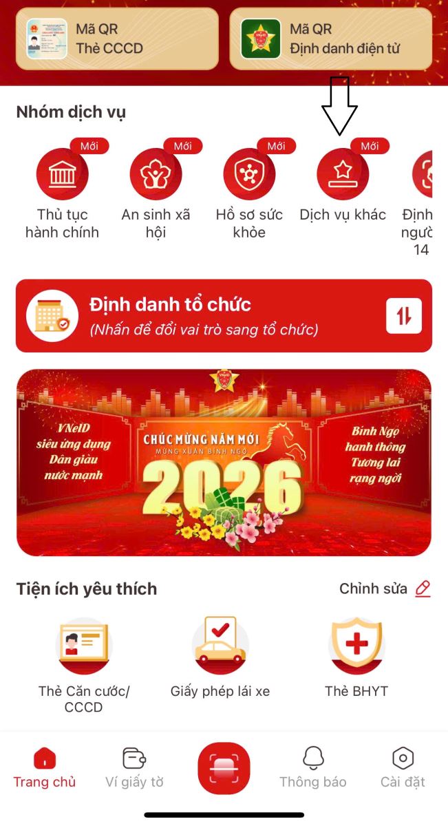 UBBC xã Kim Anh- Hướng dẫn kiểm tra thông tin và thay đổi khu vực bỏ phiếu của cử tri qua ứng dụng VNEID- Ảnh 3.