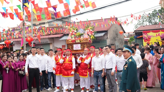 Lễ hội truyền thống Lưu Xá -  giữ gìn bản sắc, phát huy giá trị văn hóa quê hương- Ảnh 4.