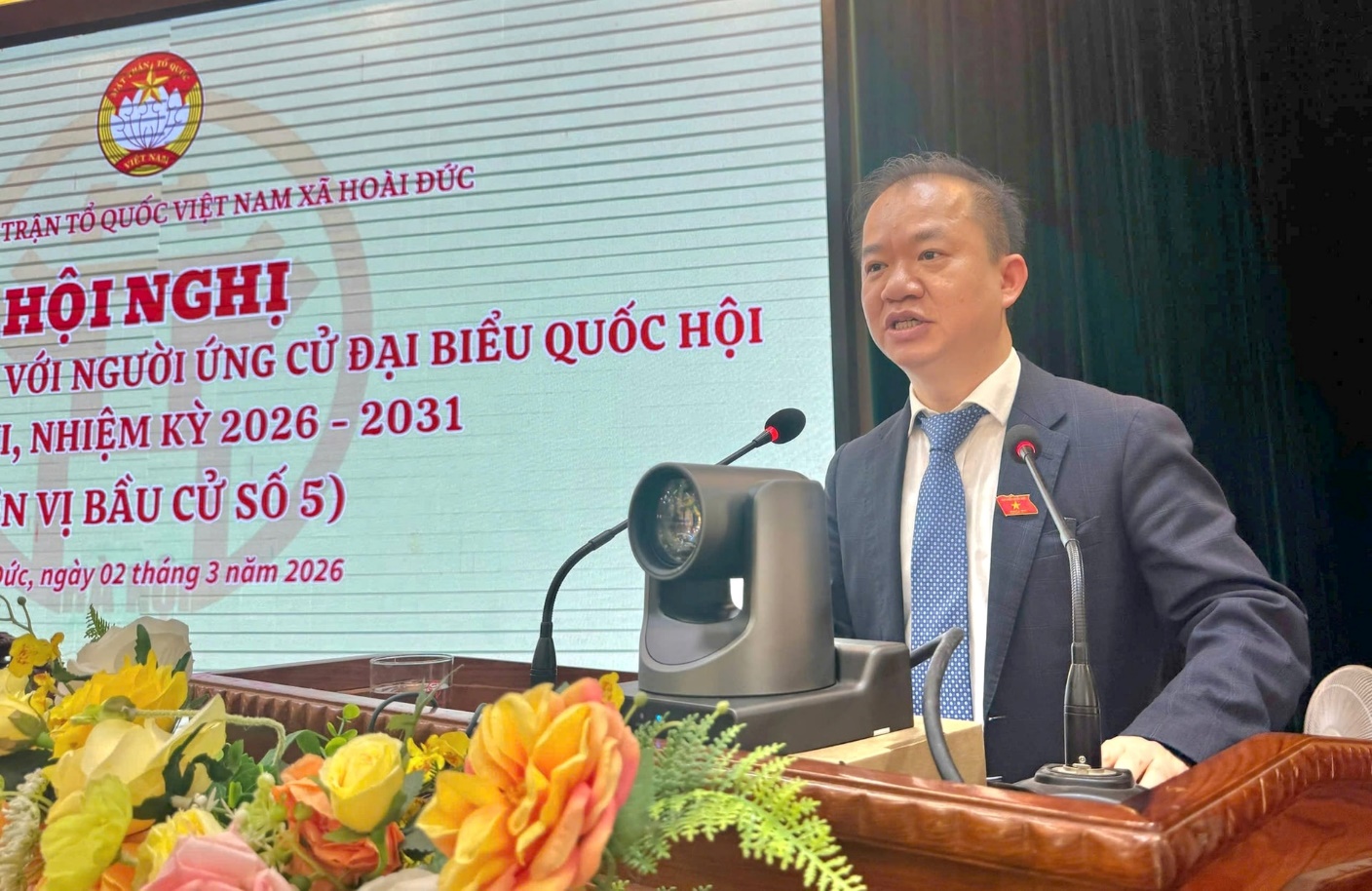 Hoài Đức tổ chức Hội nghị tiếp xúc cử tri để người ứng cử vận động bầu cử đại biểu Quốc hội khoá XVI- Ảnh 5.