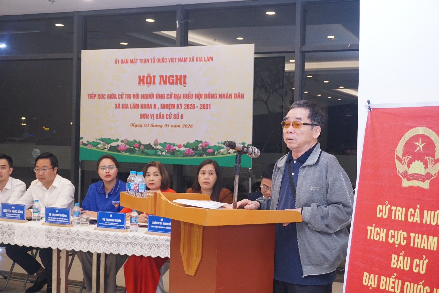 HỘI NGHỊ TIẾP XÚC CỬ TRI VẬN ĐỘNG BẦU CỬ TẠI ĐƠN VỊ BẦU CỬ SỐ 06- Ảnh 5.