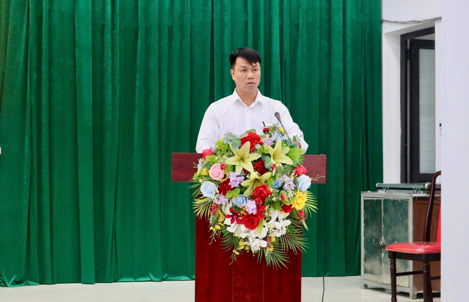 MỸ ĐỨC: CỬ TRI ĐƠN VỊ BẦU CỬ SỐ 3 TIẾP XÚC VỚI CÁC ỨNG CỬ VIÊN- Ảnh 7.