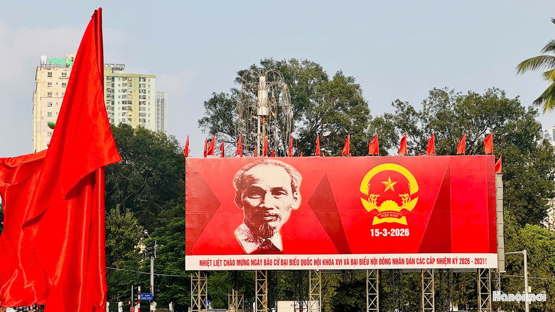 Phường Hà Đông: Tạo khí thế sôi nổi trước ngày bầu cử- Ảnh 1.