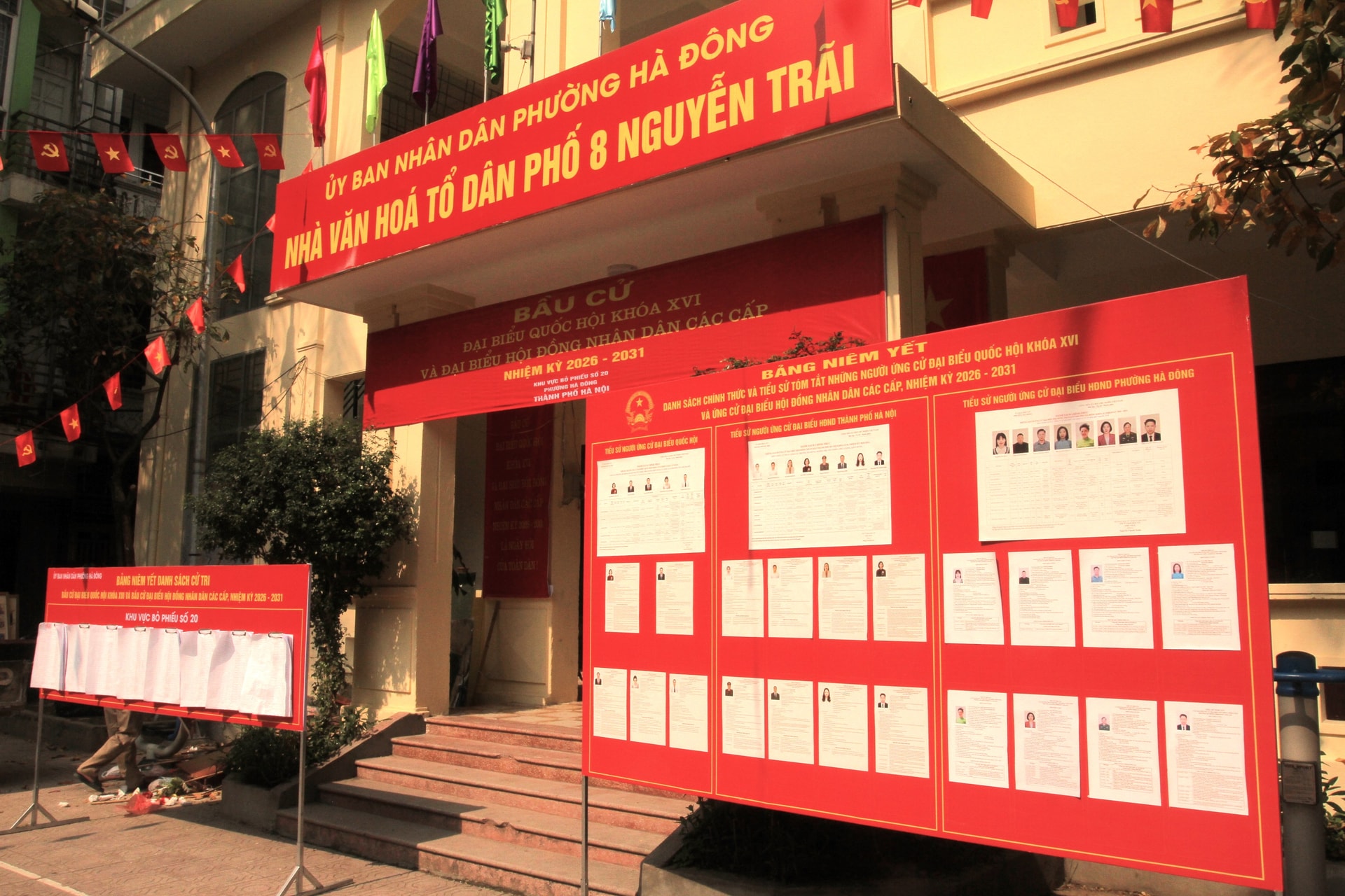 Phường Hà Đông: Tạo khí thế sôi nổi trước ngày bầu cử- Ảnh 10.