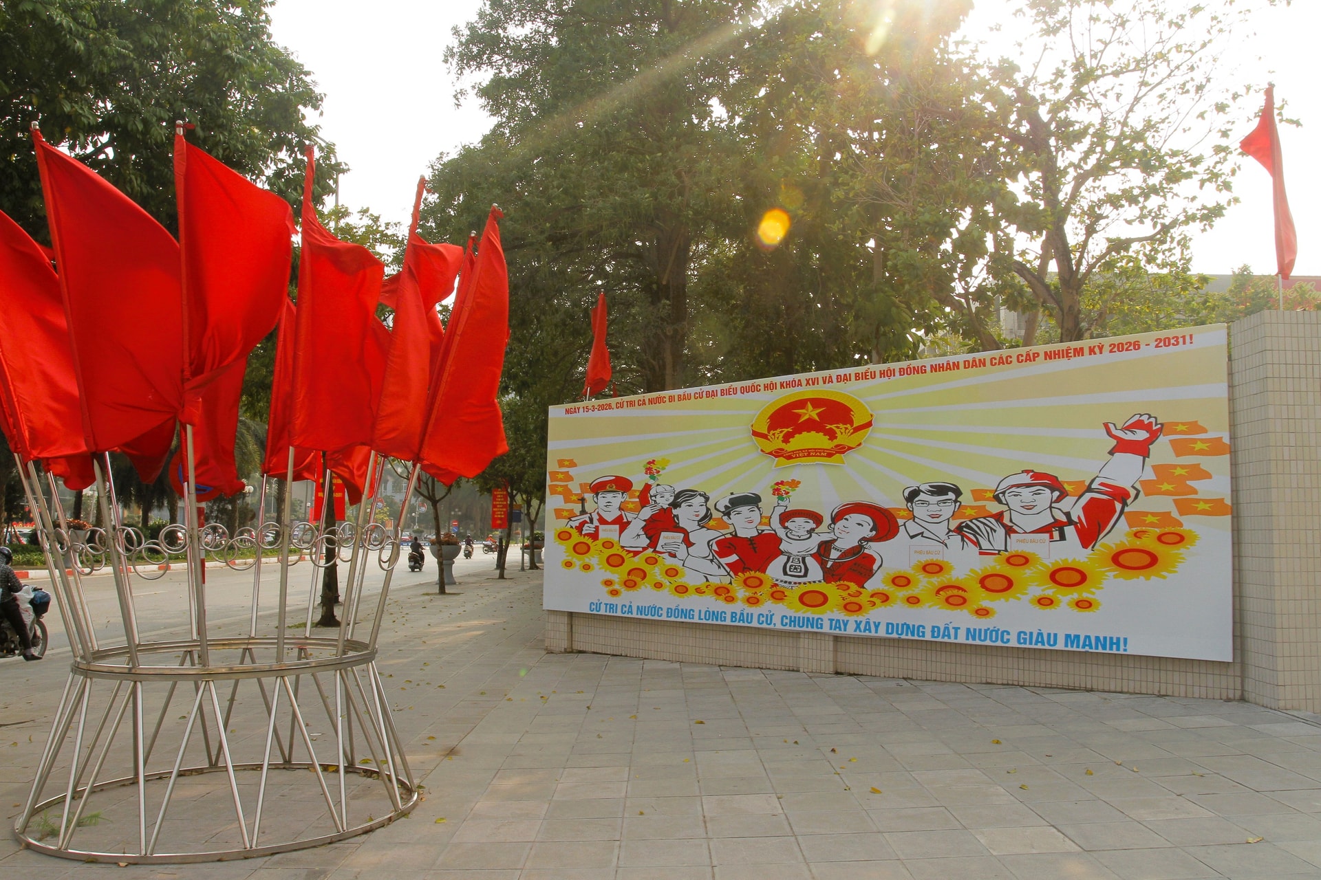 Phường Hà Đông: Tạo khí thế sôi nổi trước ngày bầu cử- Ảnh 5.