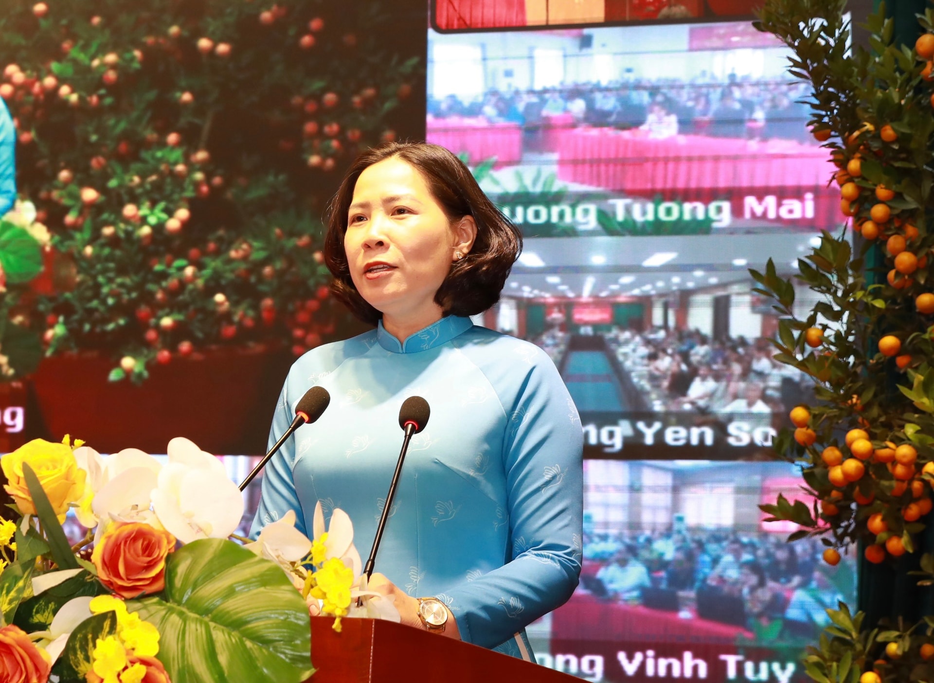 Hà Nội: Ứng cử viên đại biểu Quốc hội khóa XVI - Đơn vị bầu cử số 3 tổ chức vận động bầu cử- Ảnh 3.