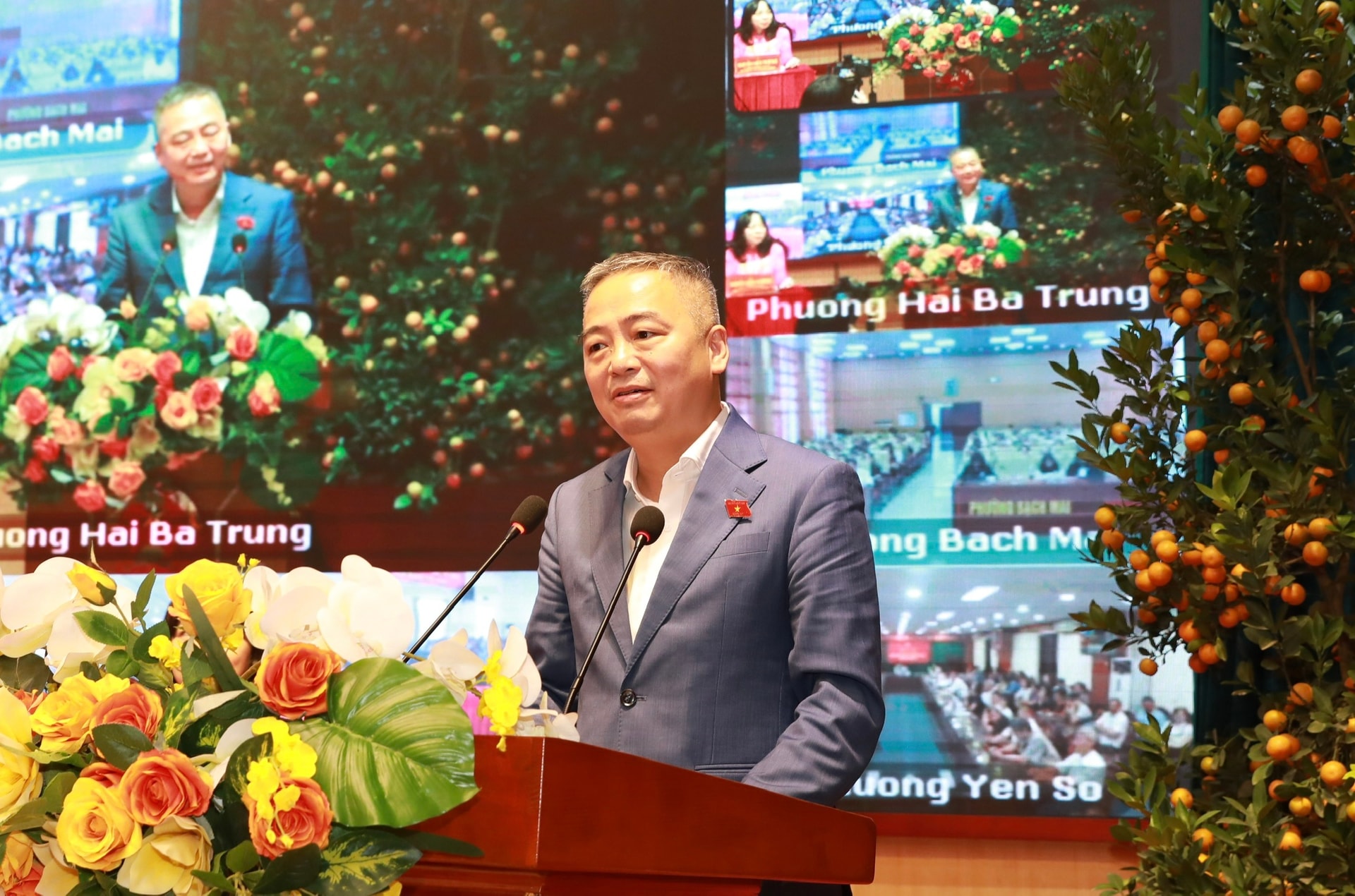 Hà Nội: Ứng cử viên đại biểu Quốc hội khóa XVI - Đơn vị bầu cử số 3 tổ chức vận động bầu cử- Ảnh 5.