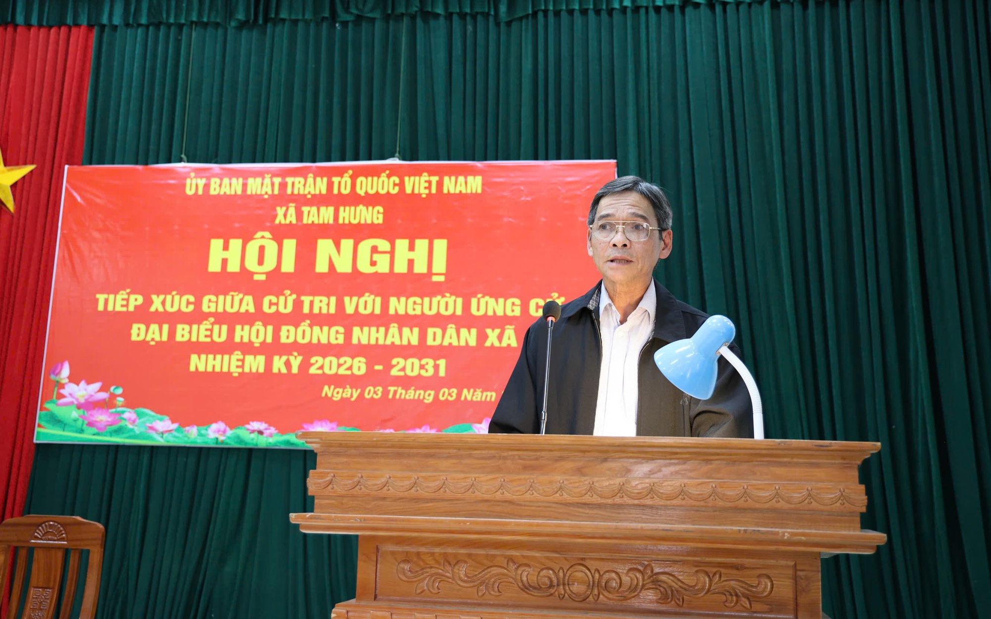 Tam Hưng: Sôi nổi Hội nghị tiếp xúc cử tri đơn vị bầu cử số 2 với những người ứng cử đại biểu HĐND xã nhiệm kỳ 2026–2031