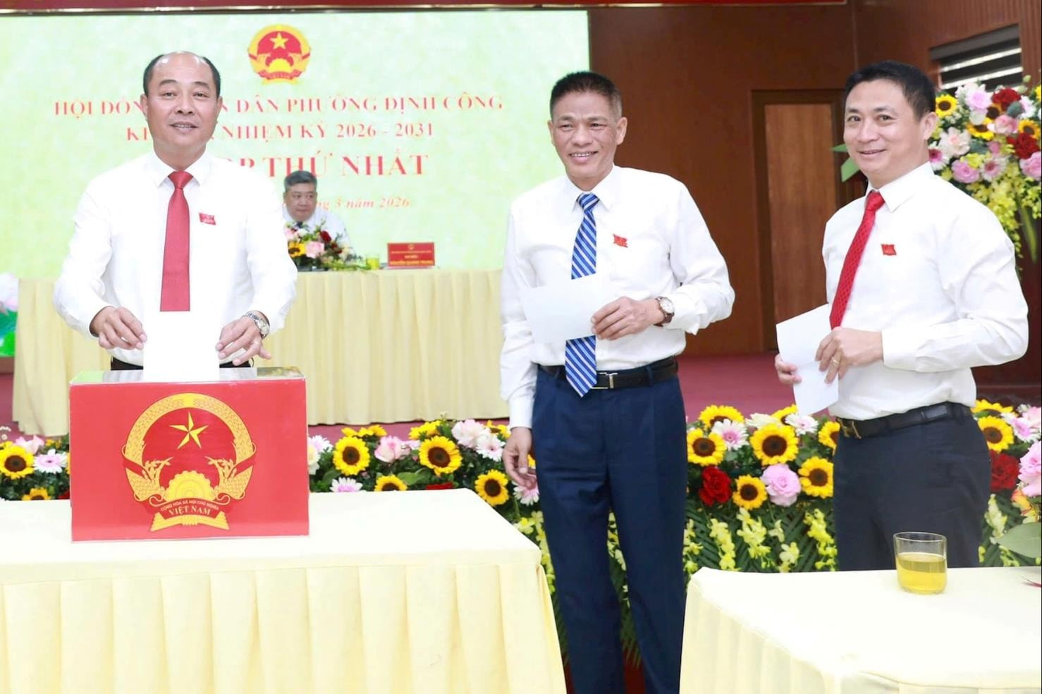 HĐND phường Định Công kiện toàn bộ máy, sẵn sàng bước vào nhiệm kỳ mới- Ảnh 3.