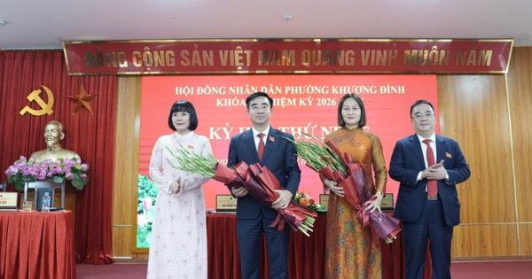 Phường Khương Đình kiện toàn các chức danh lãnh đạo HĐND và UBND