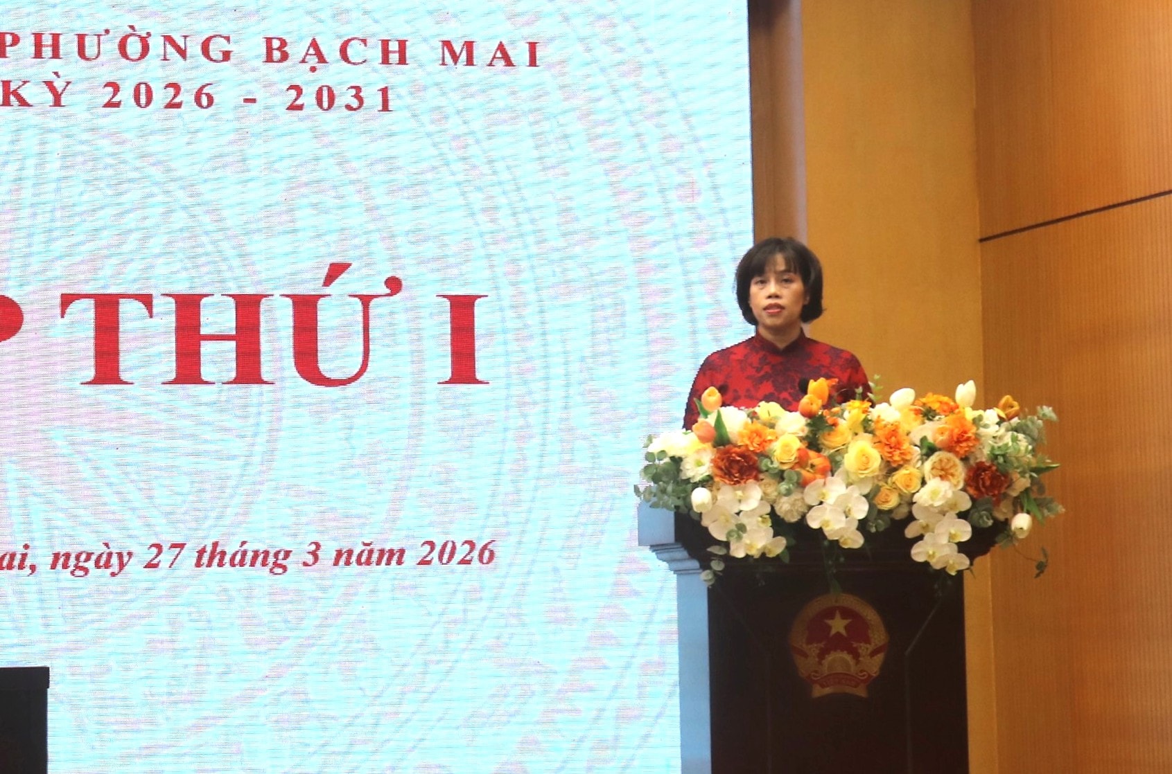 HĐND phường Bạch Mai ra mắt 30 đại biểu khóa II, bầu các chức danh thuộc thẩm quyền- Ảnh 2.