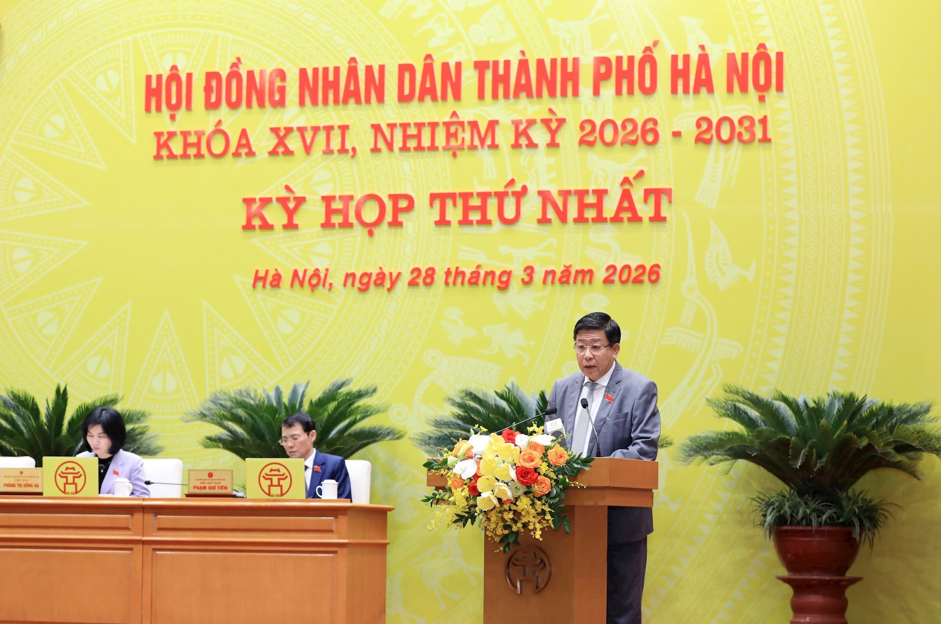 HĐND thành phố Hà Nội thông qua Quy hoạch tổng thể Thủ đô Hà Nội tầm nhìn 100 năm- Ảnh 1.