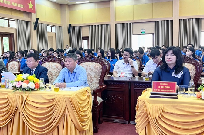 Đại hội đại biểu Hội Liên hiệp thanh niên Việt Nam xã Hoài Đức lần thứ I, nhiệm kỳ 2026-2029- Ảnh 7.