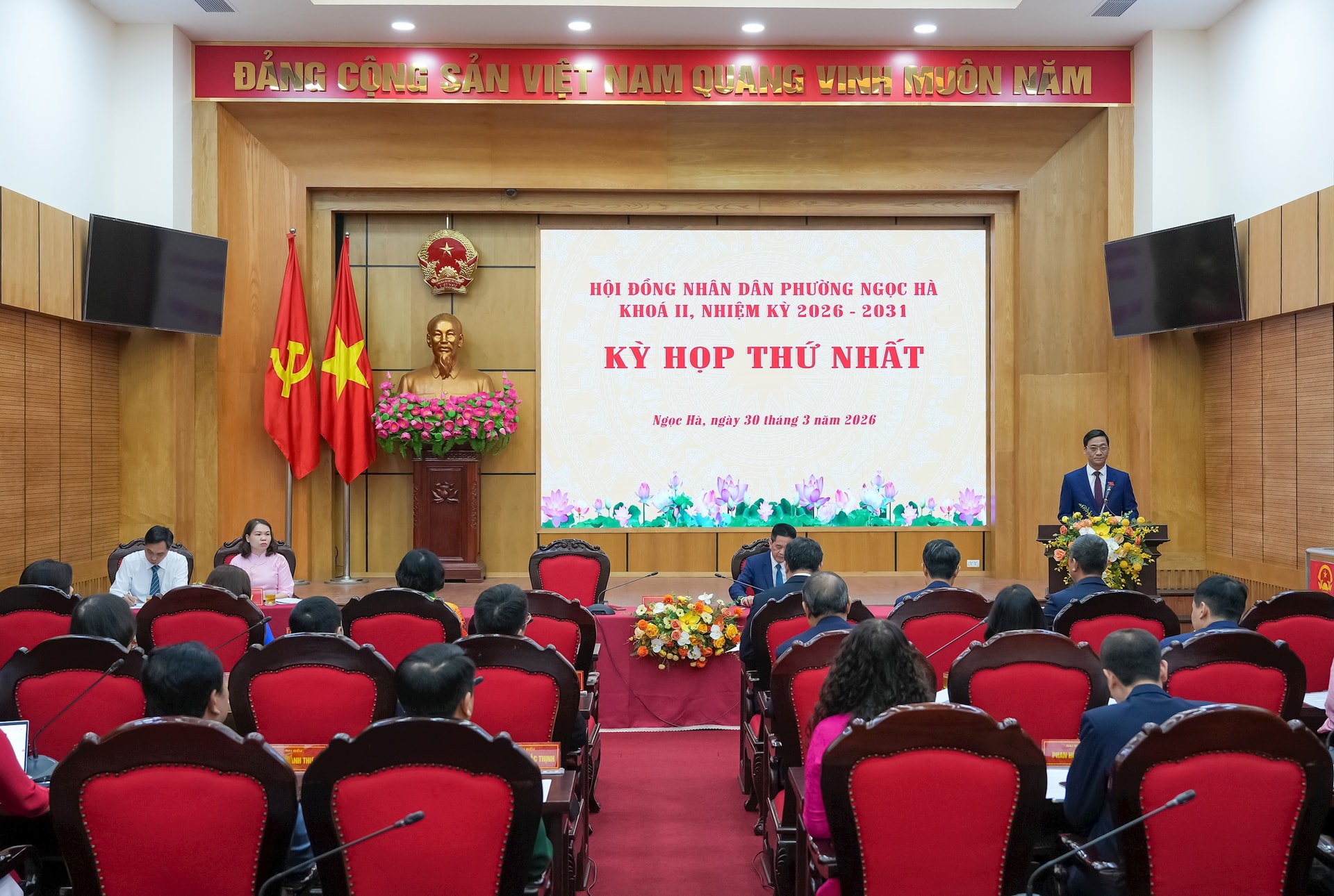 Kiện toàn chức danh lãnh đạo HĐND, UBND phường Ngọc Hà nhiệm kỳ 2026 - 2031- Ảnh 1.