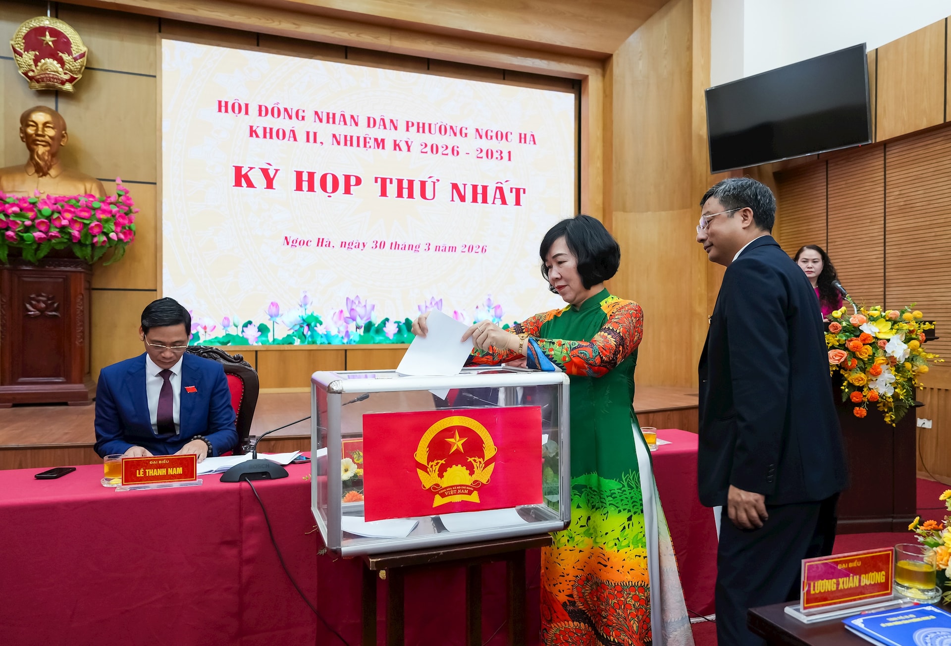 Kiện toàn chức danh lãnh đạo HĐND, UBND phường Ngọc Hà nhiệm kỳ 2026 - 2031- Ảnh 4.