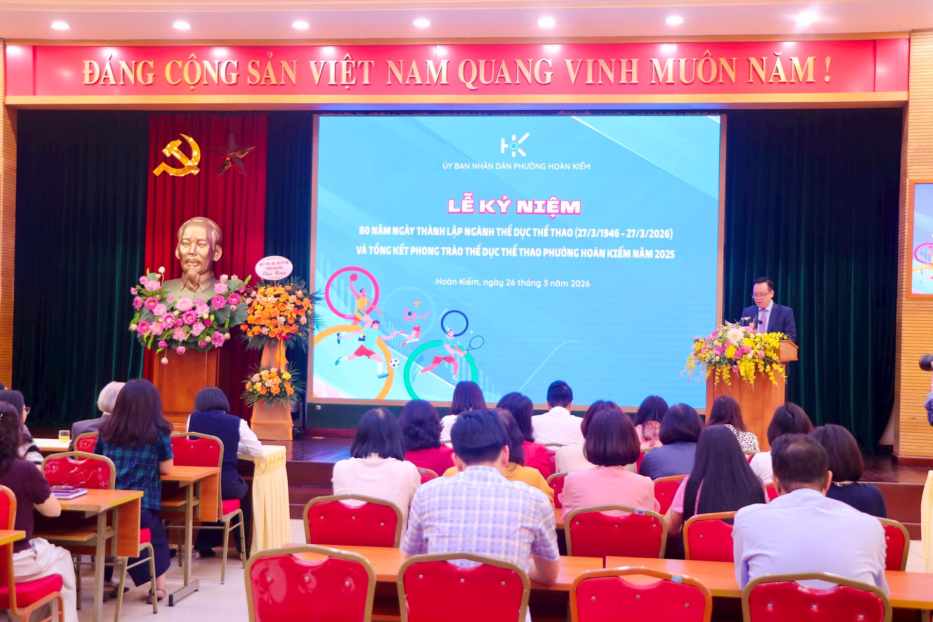 Hoàn Kiếm kỷ niệm 80 năm Ngày truyền thống ngành Thể dục Thể thao Việt Nam- Ảnh 1.