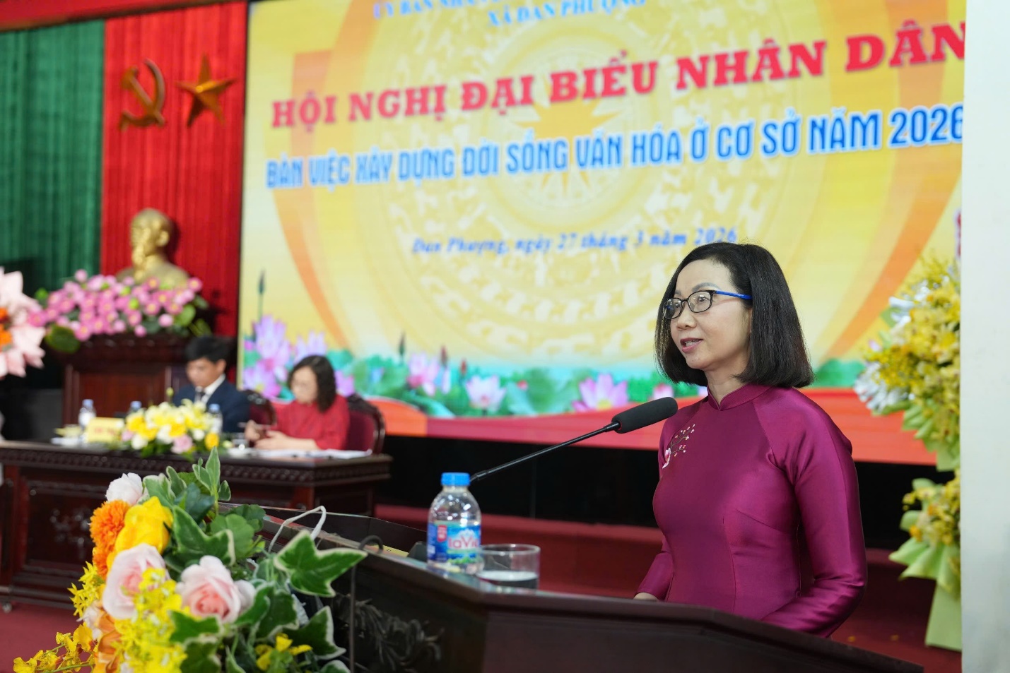 Xã Đan Phượng tổ chức Hội nghị đại biểu nhân dân bàn về xây dựng đời sống văn hóa ở khu dân cư- Ảnh 3.