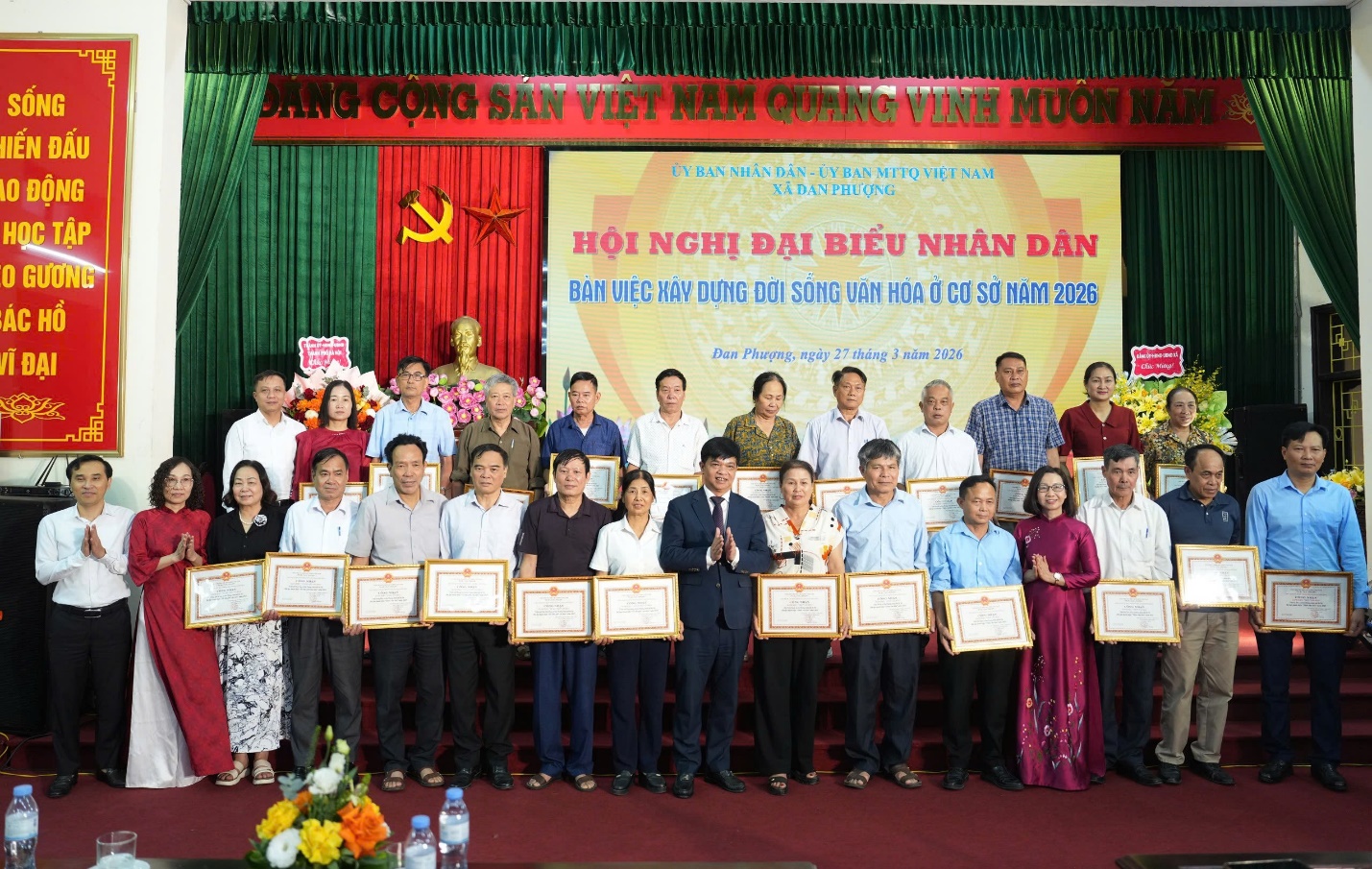 Xã Đan Phượng tổ chức Hội nghị đại biểu nhân dân bàn về xây dựng đời sống văn hóa ở khu dân cư- Ảnh 4.