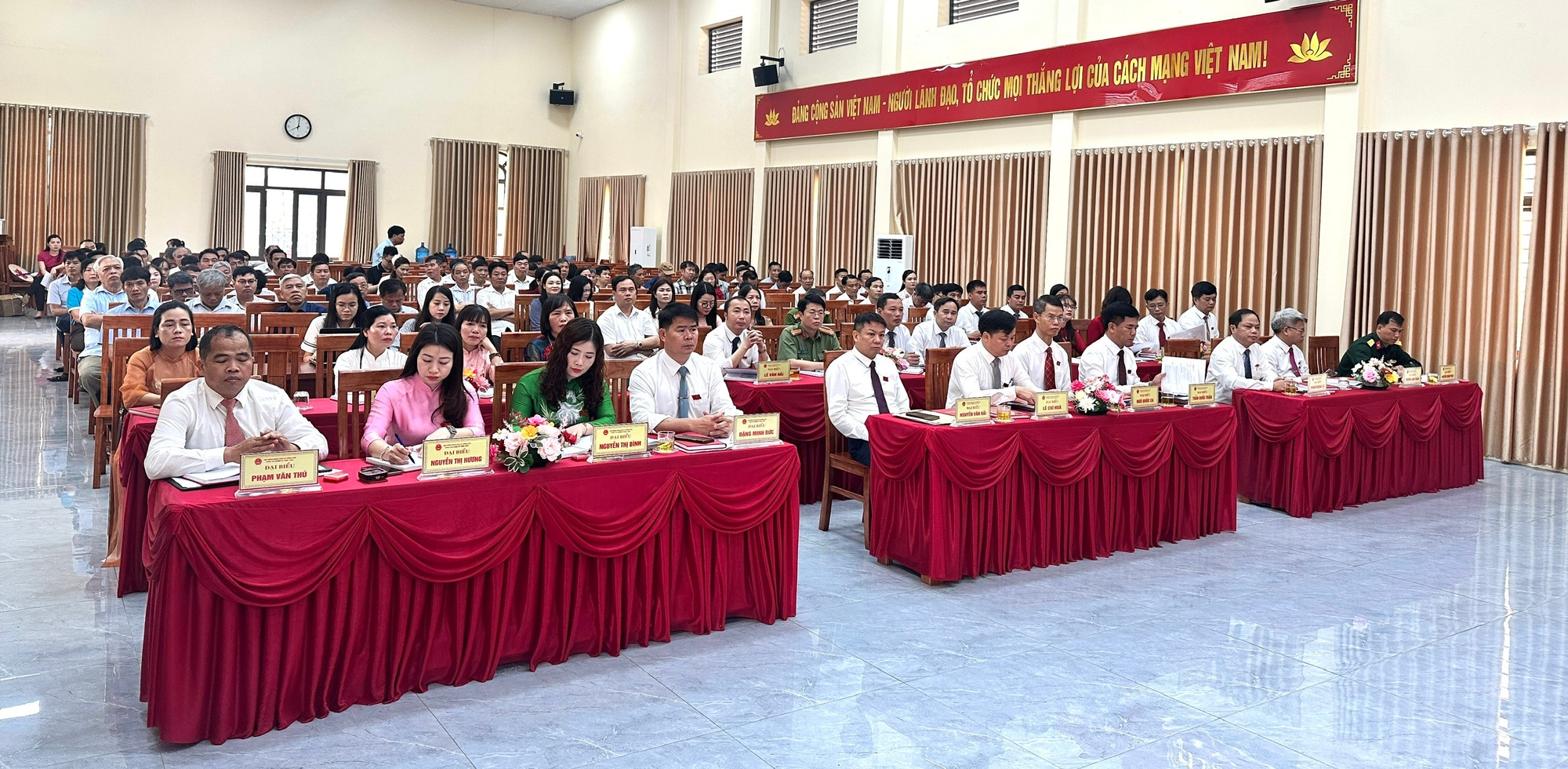 Xã Hồng Sơn tổng kết công tác bầu cử đại biểu Quốc hội khóa XVI và đại biểu Hội đồng nhân dân các cấp nhiệm kỳ 2026-2031.- Ảnh 1.