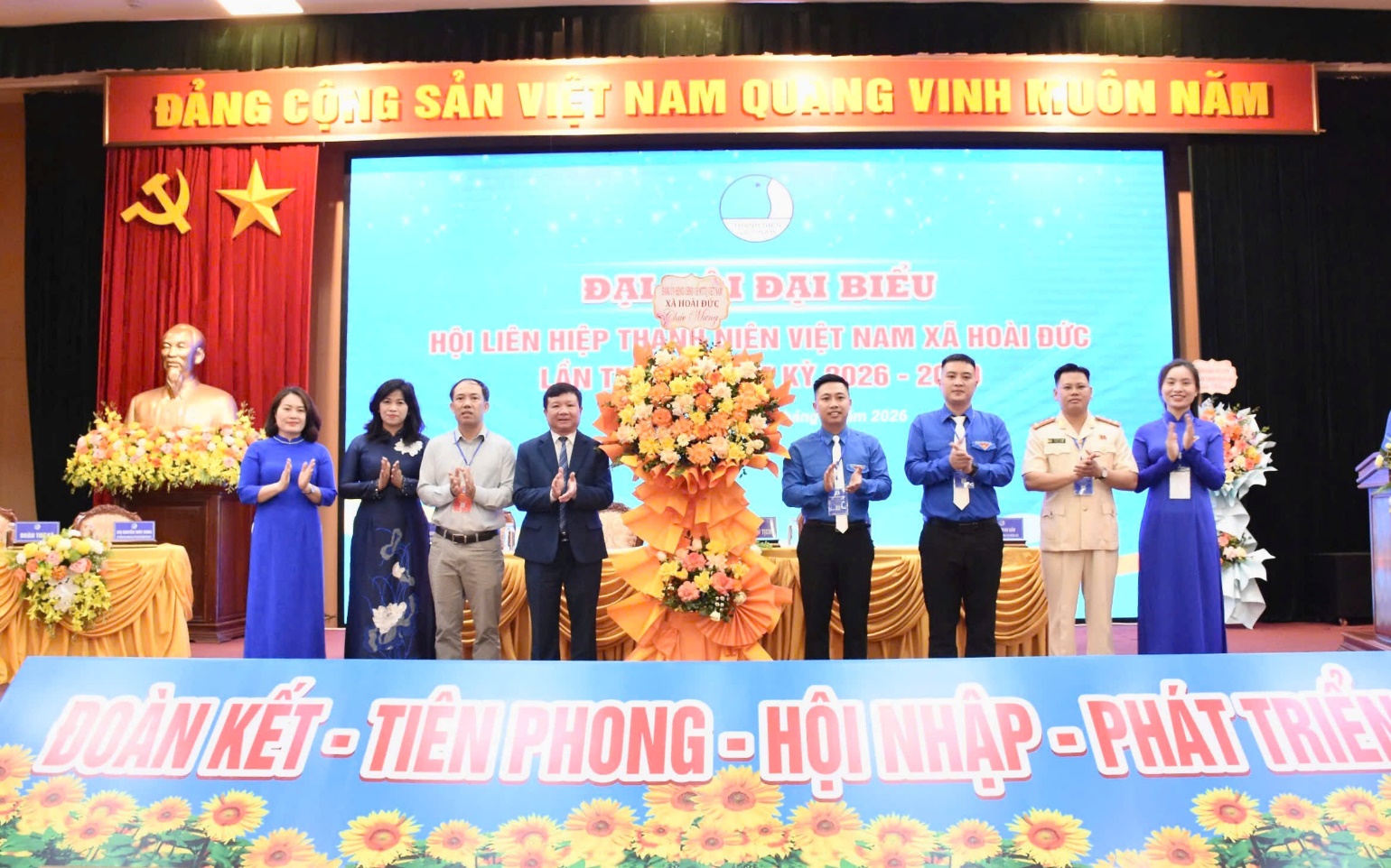 Đại hội đại biểu Hội Liên hiệp thanh niên Việt Nam xã Hoài Đức lần thứ I, nhiệm kỳ 2026-2029- Ảnh 2.