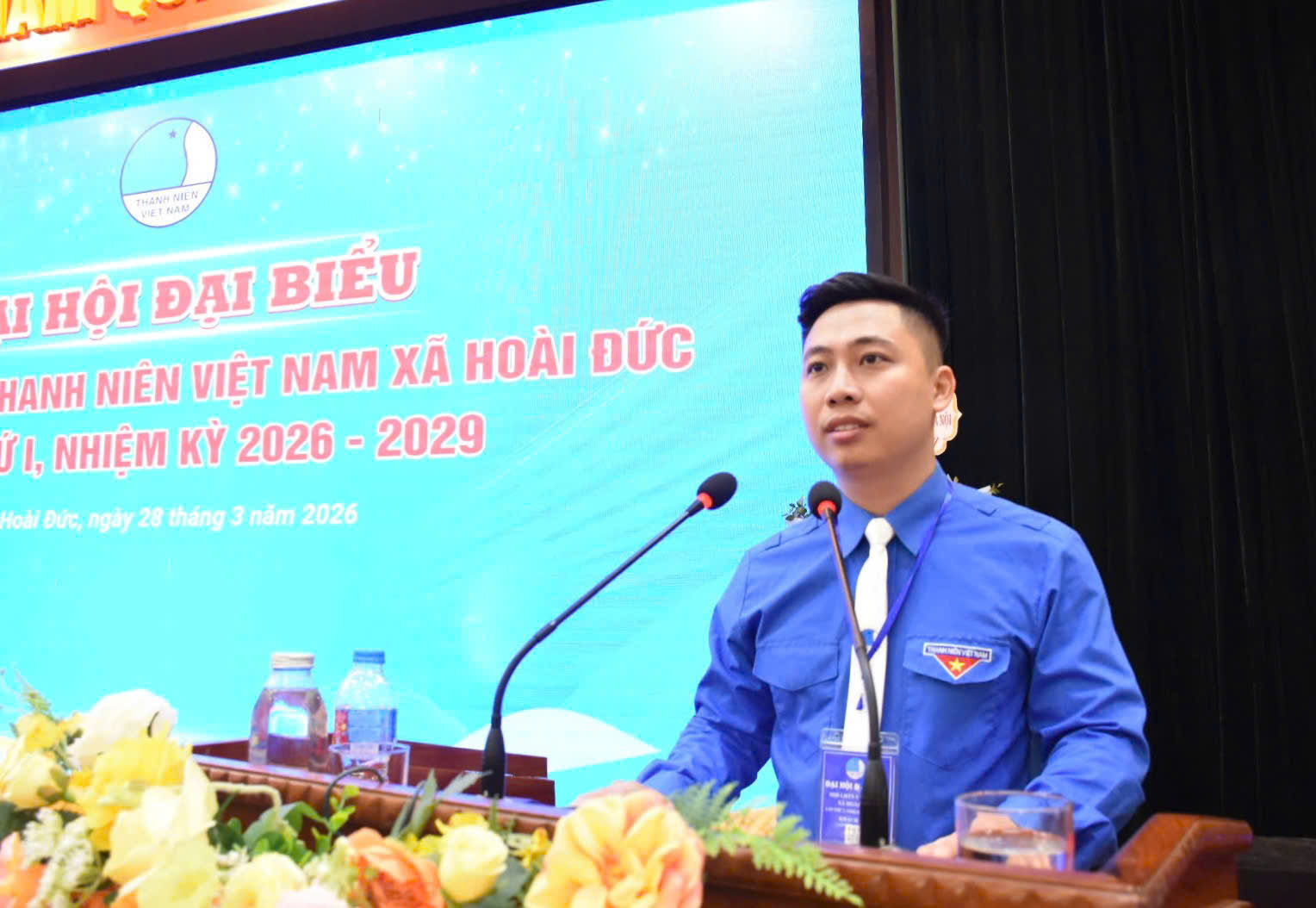 Đại hội đại biểu Hội Liên hiệp thanh niên Việt Nam xã Hoài Đức lần thứ I, nhiệm kỳ 2026-2029- Ảnh 4.