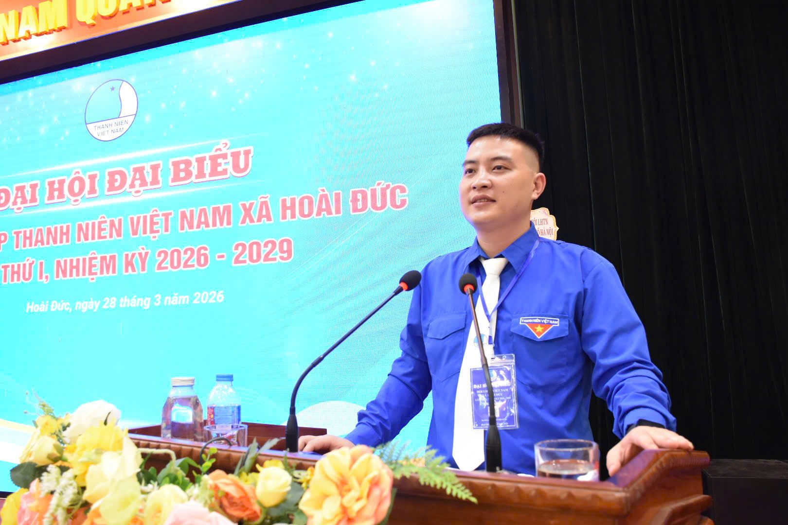 Đại hội đại biểu Hội Liên hiệp thanh niên Việt Nam xã Hoài Đức lần thứ I, nhiệm kỳ 2026-2029- Ảnh 5.