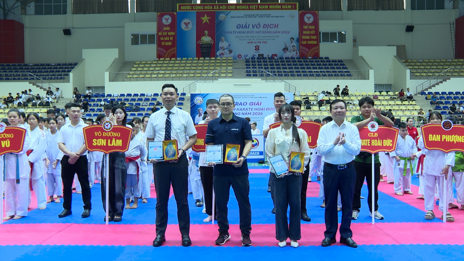 Hơn 500 võ sinh tranh tài tại Giải Vô địch Karate Hoài Đức mở rộng 2026- Ảnh 4.
