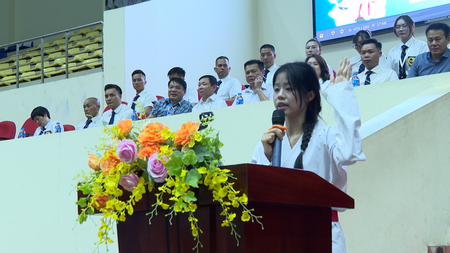 Hơn 500 võ sinh tranh tài tại Giải Vô địch Karate Hoài Đức mở rộng 2026- Ảnh 7.