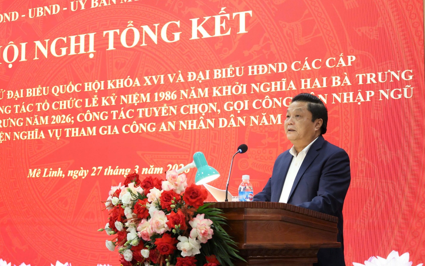 Mê Linh: Dấu ấn từ thành công của công tác bầu cử, lễ hội và tuyển quân năm 2026