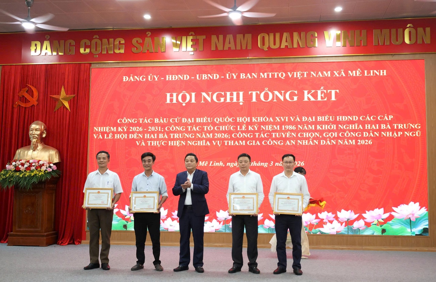 Mê Linh: Dấu ấn từ thành công của công tác bầu cử, lễ hội và tuyển quân năm 2026- Ảnh 5.