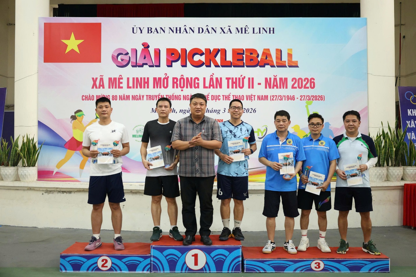 Xã Mê Linh tổ chức thành công Giải Pickleball mở rộng lần thứ II - Năm 2026- Ảnh 5.