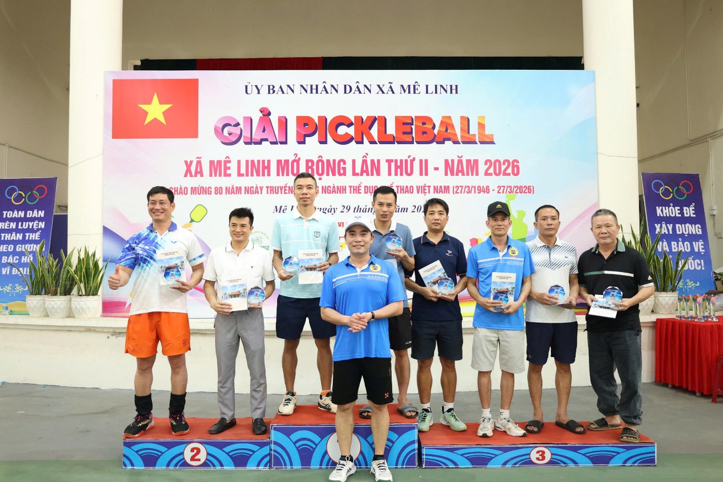 Xã Mê Linh tổ chức thành công Giải Pickleball mở rộng lần thứ II - Năm 2026- Ảnh 6.