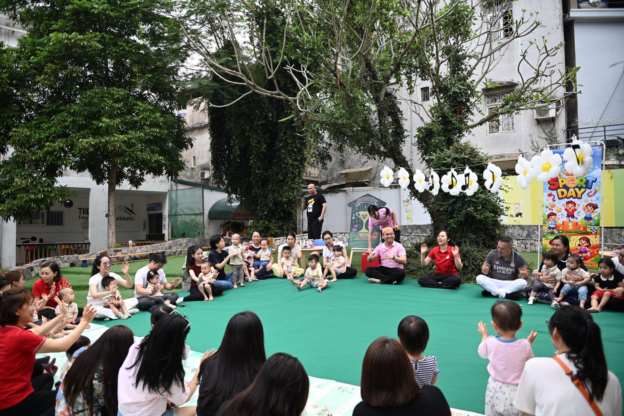 Trường Mầm non Việt - Bun (phường Hai Bà Trưng): Lan tỏa tinh thần thể thao đến từng “búp măng non”- Ảnh 2.