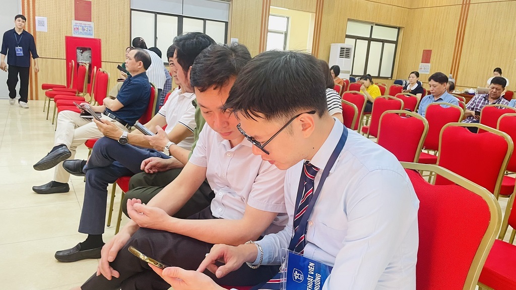 PHƯỜNG PHƯƠNG LIỆT TỔ CHỨC TẬP HUẤN TRIỂN KHAI HỆ THỐNG KHÔNG GIAN LÀM VIỆC SỐ HANOIWORK- Ảnh 5.