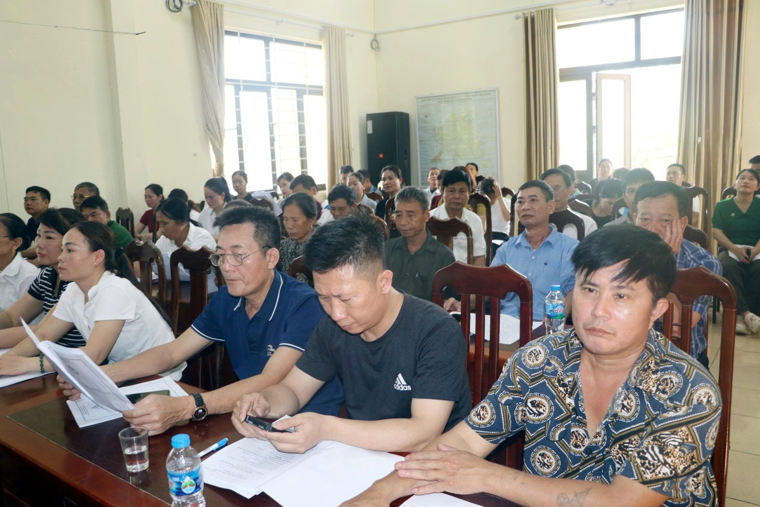 Tập huấn nghiệp vụ cho Ban quản lý tổ Tiết kiệm và vay vốn Ngân hàng Chính sách xã hội trên địa bàn xã Trần Phú- Ảnh 3.