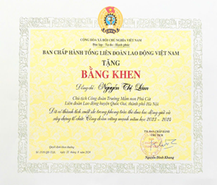 Cô giáo Nguyễn Thị Lâm giáo viên trường Mầm non Phú Cát tấm gương sáng trong phong trào thi đua và đầy nghị lực- Ảnh 16.