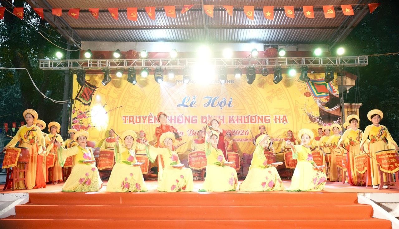 Khương Đình: Khai mạc lễ hội truyền thống đình Khương Hạ 2026- Ảnh 6.