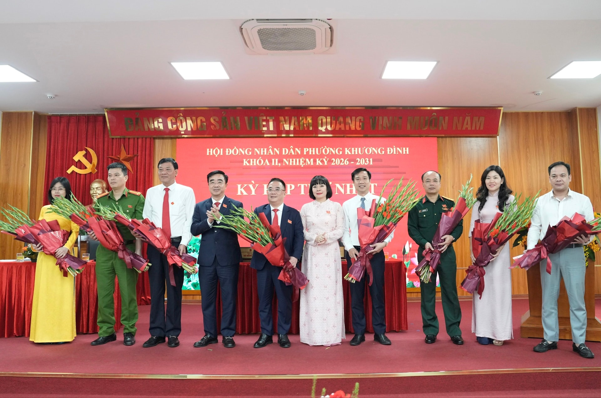 Phường Khương Đình kiện toàn các chức danh lãnh đạo HĐND và UBND- Ảnh 9.