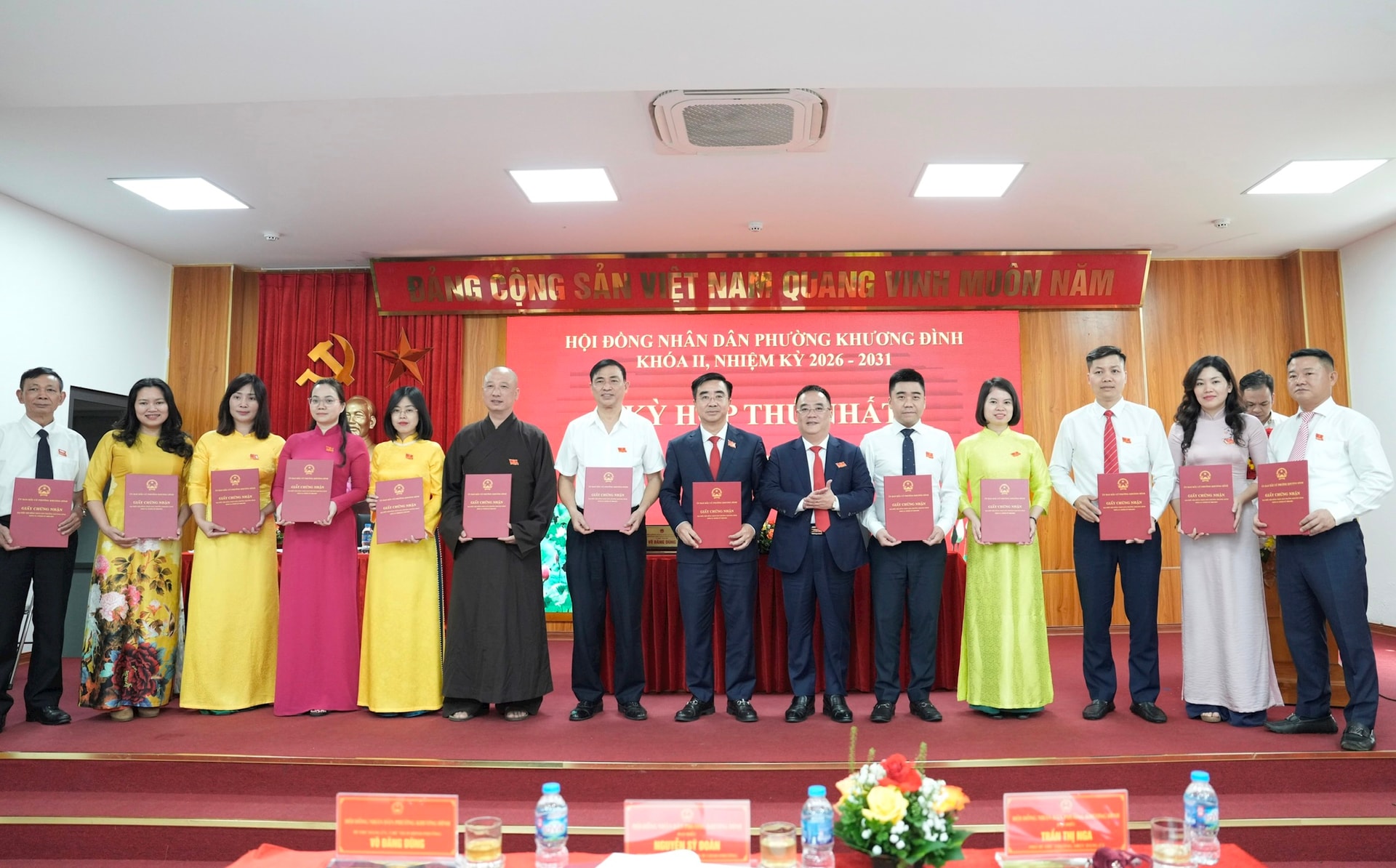 Phường Khương Đình kiện toàn các chức danh lãnh đạo HĐND và UBND- Ảnh 5.