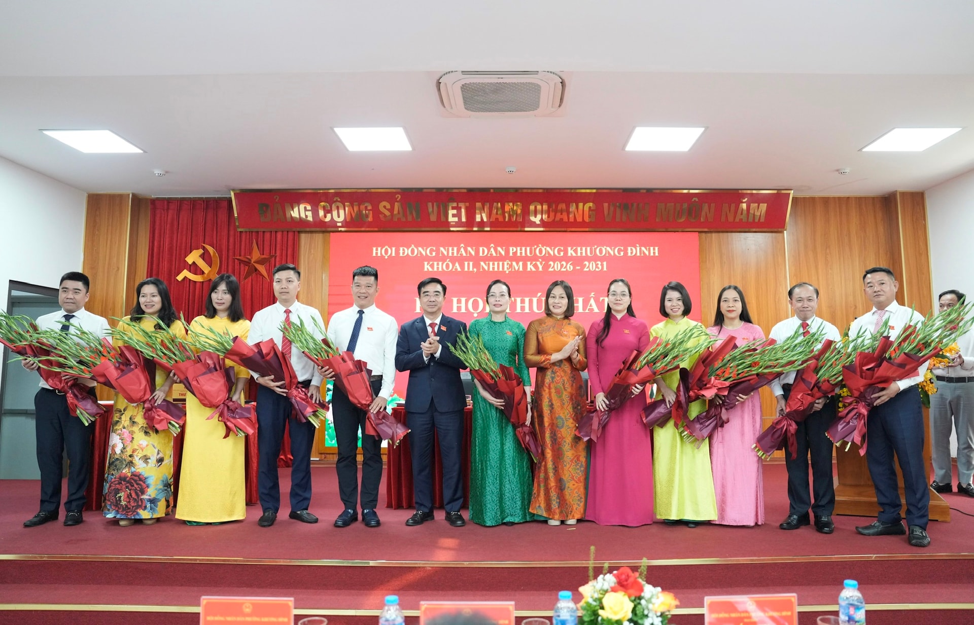 Phường Khương Đình kiện toàn các chức danh lãnh đạo HĐND và UBND- Ảnh 8.