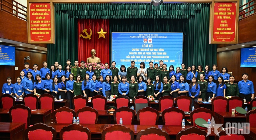 Đoàn cơ sở Báo Quân đội nhân dân tổ chức kết nghĩa với Đoàn phường Hoàn Kiếm- Ảnh 7.