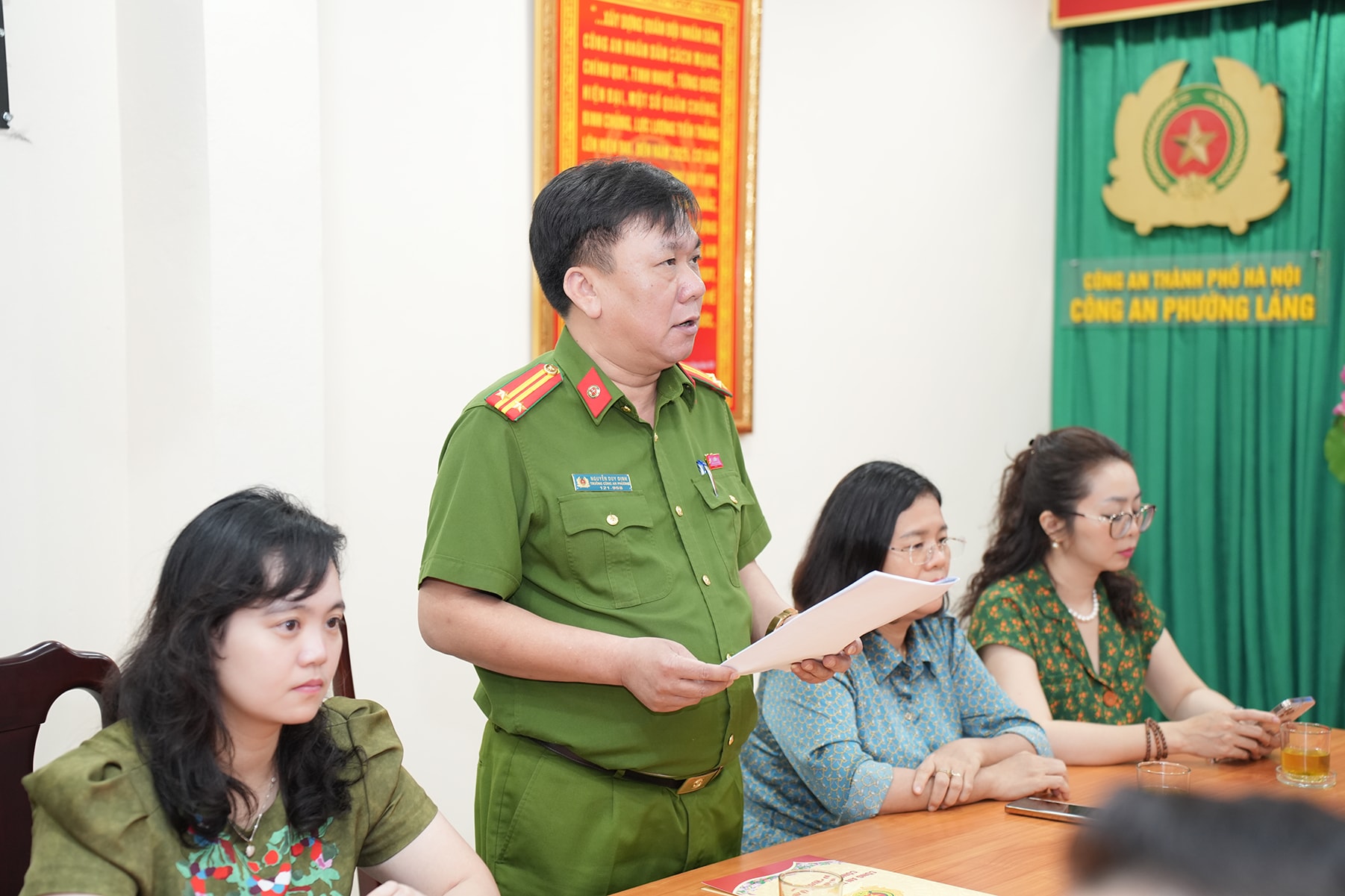 "Mắt thần" phố phường: Bước đột phá trong quản lý an ninh tại phường Láng- Ảnh 2.