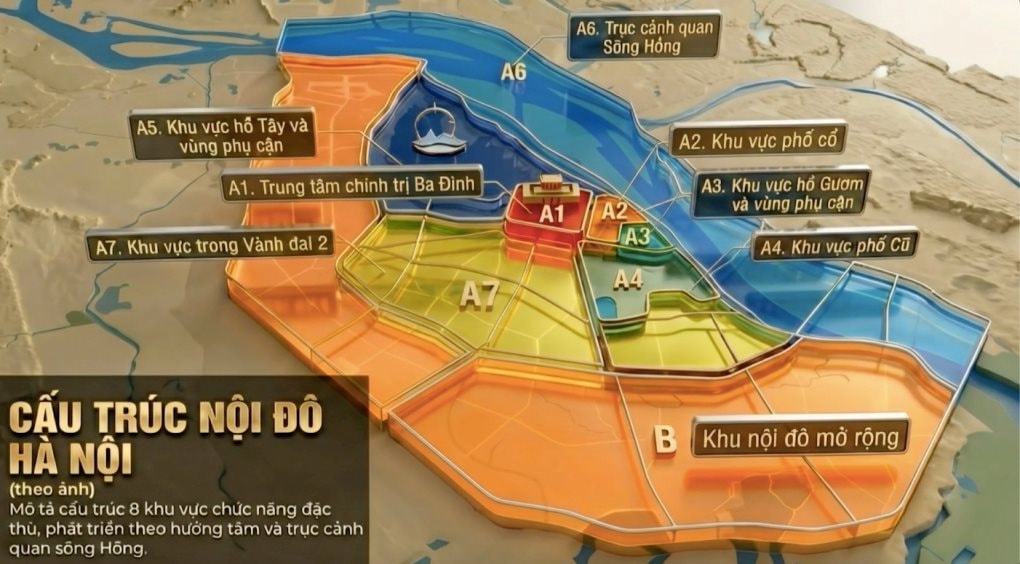 Nghị quyết số 02-NQ/TW: Kiến tạo, phát triển không gian đô thị Hà Nội vươn tầm thế giới- Ảnh 3.