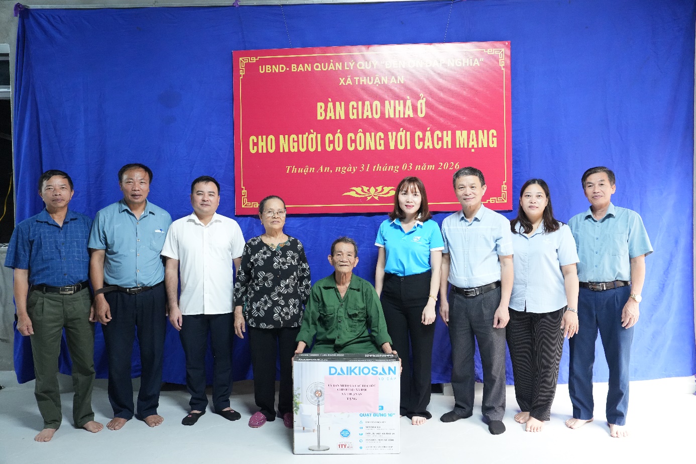 A group of people posing for a photo  AI-generated content may be incorrect.