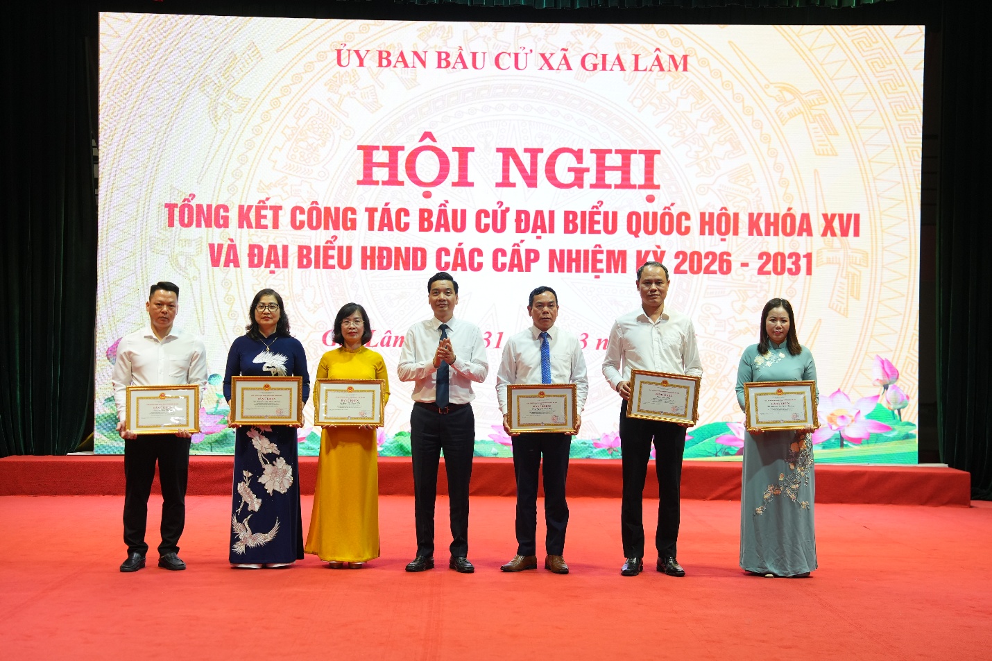 Xã Gia Lâm tổng kết công tác bầu cử đại biểu Quốc hội và HĐND các cấp- Ảnh 4.